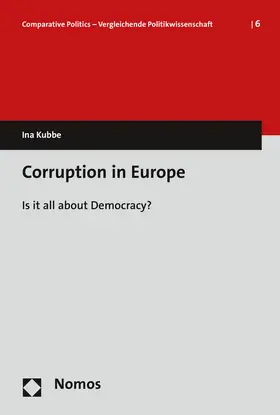 Kubbe |  Corruption in Europe | eBook | Sack Fachmedien