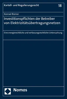 Riemer |  Investitionspflichten der Betreiber von Elektrizitätsübertragungsnetzen | eBook | Sack Fachmedien