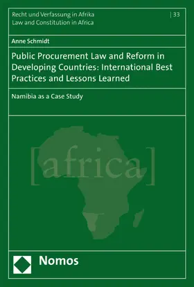 Schmidt | Public Procurement Law and Reform in Developing Countries: International Best Practices and Lessons Learned | E-Book | sack.de
