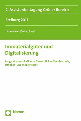 Hennemann / Sattler | Immaterialgüter und Digitalisierung | E-Book | sack.de