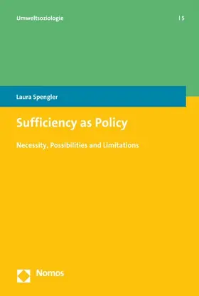 Spengler |  Sufficiency as Policy | eBook | Sack Fachmedien