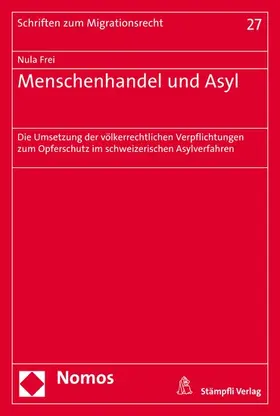 Frei |  Menschenhandel und Asyl | eBook | Sack Fachmedien