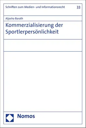 Barath |  Kommerzialisierung der Sportlerpersönlichkeit | eBook | Sack Fachmedien