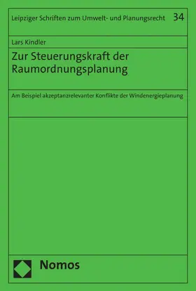 Kindler | Zur Steuerungskraft der Raumordnungsplanung | E-Book | sack.de