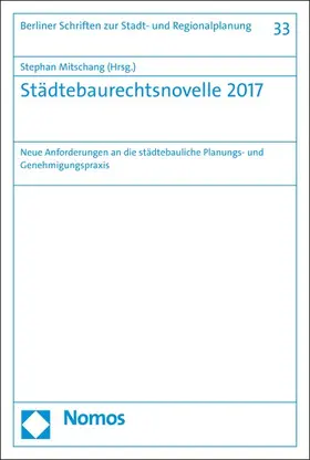 Mitschang |  Städtebaurechtsnovelle 2017 | eBook | Sack Fachmedien