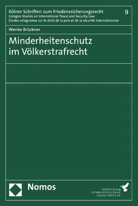 Brückner | Minderheitenschutz im Völkerstrafrecht | E-Book | sack.de