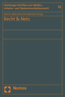 Albers / Katsivelas |  Recht &Netz | eBook | Sack Fachmedien