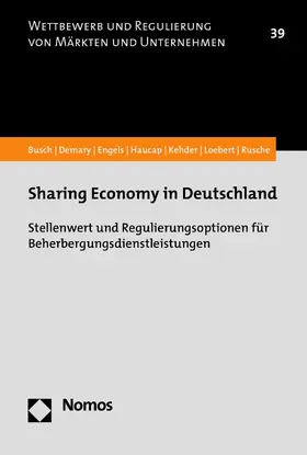 Busch / Demary / Engels |  Sharing Economy in Deutschland | eBook | Sack Fachmedien