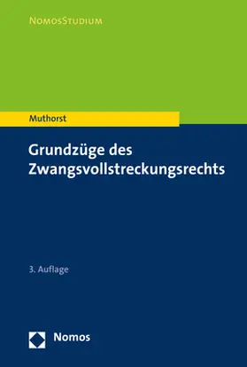 Muthorst | Grundzüge des Zwangsvollstreckungsrechts | E-Book | sack.de