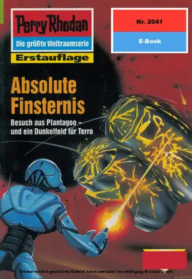 Haensel |  Perry Rhodan 2041: Absolute Finsternis | eBook | Sack Fachmedien