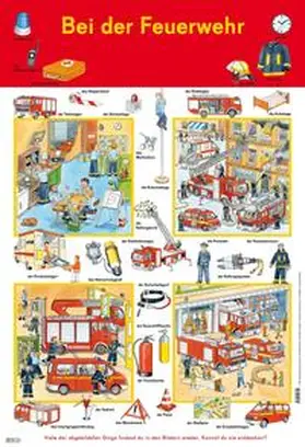  Mein Lernposter: Bei der Feuerwehr | Sonstiges |  Sack Fachmedien