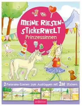  Meine Riesen-Stickerwelt Prinzessinnen | Buch |  Sack Fachmedien