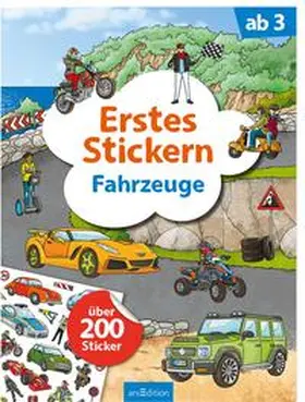  Erstes Stickern Fahrzeuge | Buch |  Sack Fachmedien