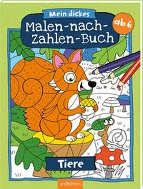 Mein dickes Malen-nach-Zahlen-Buch - Tiere | Buch | 978-3-8458-4262-2 | sack.de