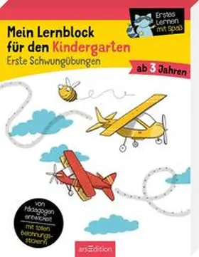 Lang |  Mein Lernblock für den Kindergarten – Erste Schwungübungen | Buch |  Sack Fachmedien