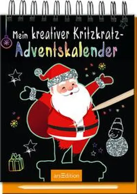  Mein kreativer Kritzkratz-Adventskalender | Buch |  Sack Fachmedien