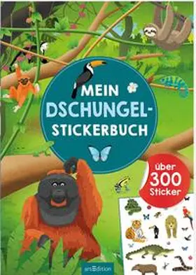  Mein Dschungel-Stickerbuch | Buch |  Sack Fachmedien
