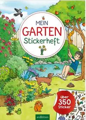  Mein Garten-Stickerheft | Buch |  Sack Fachmedien