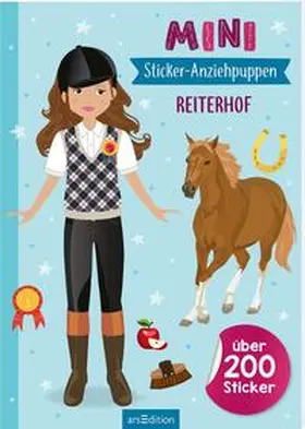  Mini-Sticker-Anziehpuppen - Reiterhof | Buch |  Sack Fachmedien