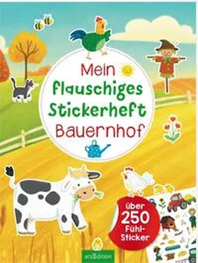  Mein flauschiges Stickerheft - Bauernhof | Buch |  Sack Fachmedien