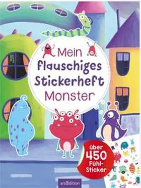  Mein flauschiges Stickerheft - Monster | Buch |  Sack Fachmedien