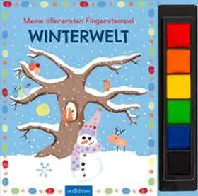  Meine allerersten Fingerstempel Winterwelt | Buch |  Sack Fachmedien