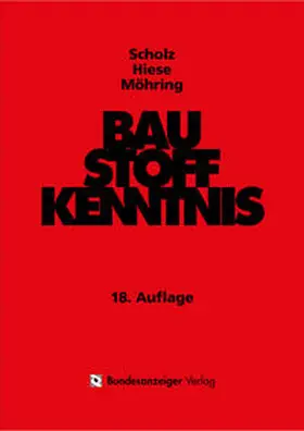 Knoblauch / Scholz / Hiese |  Baustoffkenntnis | Buch |  Sack Fachmedien