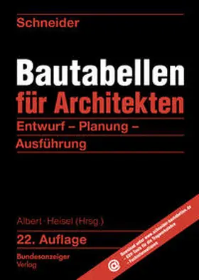 Schneider / Rjasanowa / Albert | Schneider - Bautabellen für Architekten | Buch | 978-3-8462-0661-4 | sack.de