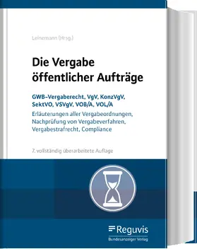 Leinemann / Kirch |  Die Vergabe öffentlicher Aufträge | Buch |  Sack Fachmedien