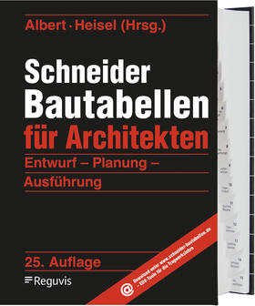 Albert / Heisel |  Schneider - Bautabellen für Architekten | Buch |  Sack Fachmedien