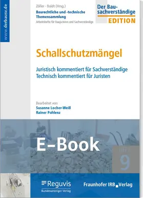 Pohlenz / Locher-Weiß / Boldt |  Schallschutzmängel (E-Book) | eBook | Sack Fachmedien