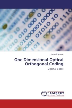 Kumar |  One Dimensional Optical Orthogonal Coding | Buch |  Sack Fachmedien