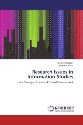 Ocholla / Britz |  Research Issues in Information Studies | Buch |  Sack Fachmedien