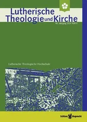 Barnbrock / Behrens / Neddens |  Lutherische Theologie und Kirche, Heft 04/2024 | eBook | Sack Fachmedien