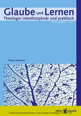 Hentschel |  Glaube und Lernen 1/2014 - Einzelkapitel | eBook | Sack Fachmedien
