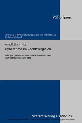 Sinn |  Cybercrime im Rechtsvergleich | eBook | Sack Fachmedien