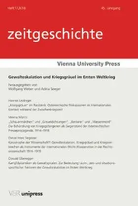 Weber / Seeger | Gewalteskalation und Kriegsgräuel im Ersten Weltkrieg | E-Book | sack.de