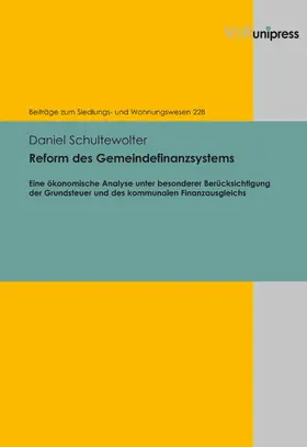 Schultewolter |  Reform des Gemeindefinanzsystems | eBook | Sack Fachmedien