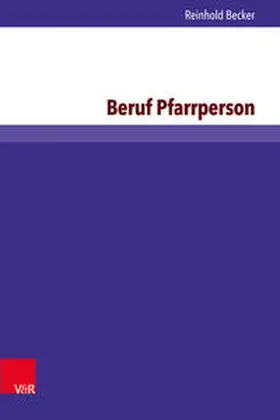 Becker |  Beruf Pfarrperson | Buch |  Sack Fachmedien