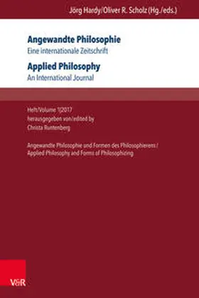 Runtenberg |  Angewandte Philosophie. Eine internationale Zeitschrift / Applied Philosophy. An International Journal | Buch |  Sack Fachmedien