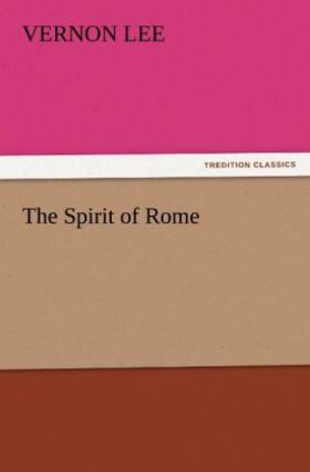 Lee |  The Spirit of Rome | Buch |  Sack Fachmedien