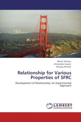 Sharma / Gupta / Ahmad |  Relationship for Various Properties of SFRC | Buch |  Sack Fachmedien