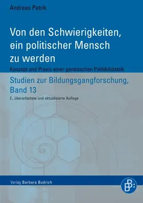 Petrik |  Von den Schwierigkeiten, ein politischer Mensch zu werden | eBook | Sack Fachmedien