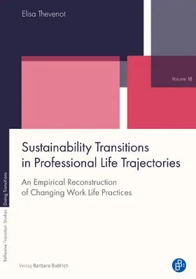 Thevenot |  Sustainability Transitions in Professional Life Trajectories | Buch |  Sack Fachmedien