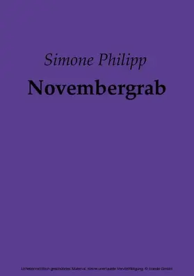 Philipp |  Novembergrab | eBook | Sack Fachmedien