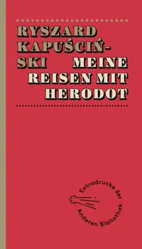 Kapuscinski / Kapuscinski |  Meine Reisen mit Herodot | Buch |  Sack Fachmedien