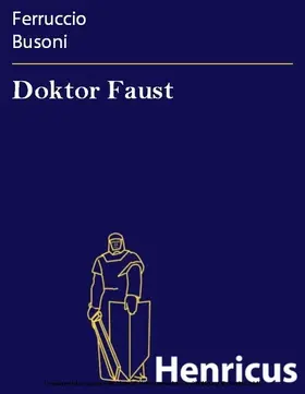 Busoni |  Doktor Faust | eBook | Sack Fachmedien