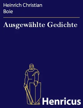 Boie |  Ausgewählte Gedichte | eBook | Sack Fachmedien