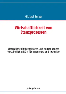 Burger |  Wirtschaftlichkeit von Stanzprozessen | eBook | Sack Fachmedien