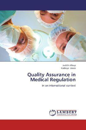 Allsop / Jones |  Quality Assurance in Medical Regulation | Buch |  Sack Fachmedien